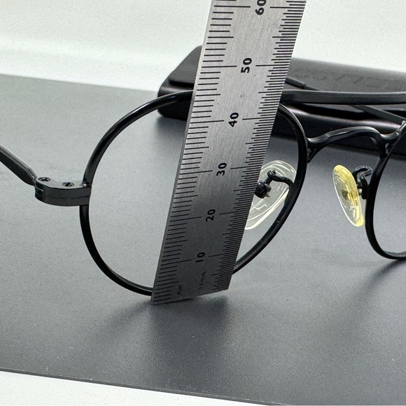 Rare Vintage 1980s OLIVER PEOPLES  Round Sunglasses eyeglasses OP-46 MBK Japan - Picture 11 of 16